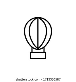 balloon icon outine style for your design