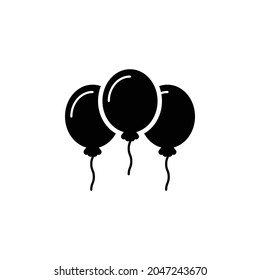 balloon icon, party vector, surprise illustration