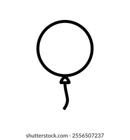 Balloon icon set. Vector illustration.