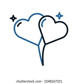 Balloon icon. sign for mobile concept and web design. vector illustration