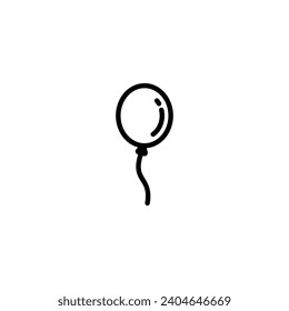 Balloon icon simple vector perfect illustration