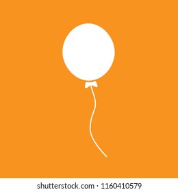 Balloon icon, stock vector illustration, EPS10.