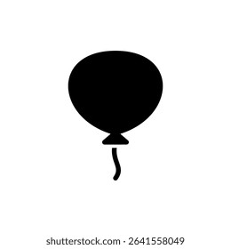 Balloon icon symbol for apps and websites. Party balloon sign and symbol