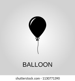 Balloon icon. Balloon symbol. Flat design. Stock - Vector illustration