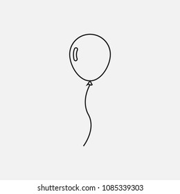 balloon icon template design