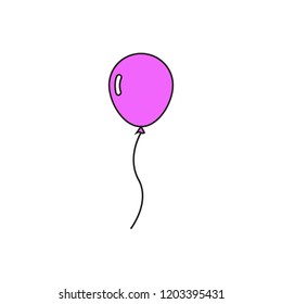 balloon icon template design