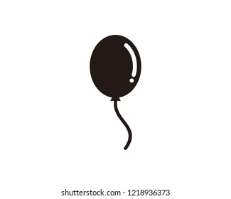 Balloon icon vector