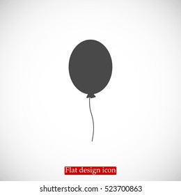 balloon icon, vector best flat icon, EPS

