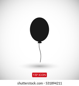 balloon icon, vector best flat icon, EPS