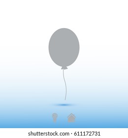 balloon icon, vector best flat icon, EPS

