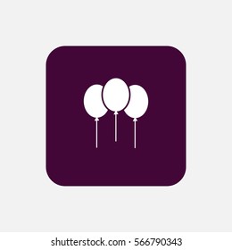balloon icon vector, can be used for web and mobile design.