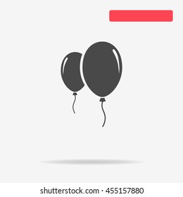 Balloon icon. Vector concept illustration for design.