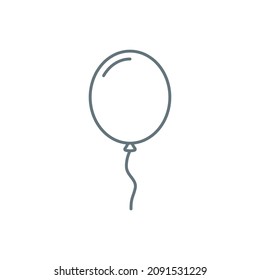 Balloon icon vector design templates on white background