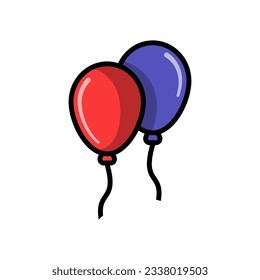 balloon icon vector design templates 