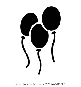 Balloon icon vector design templates simple and modern