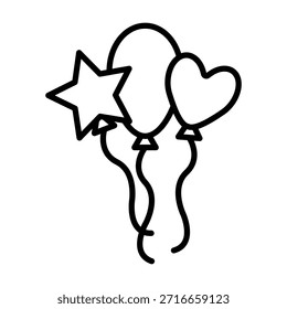 Balloon icon vector design templates simple and modern