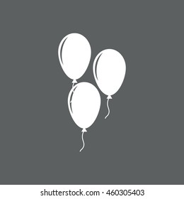 balloon Icon, vector, icon flat