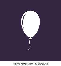 Balloon Icon Vector flat design style