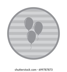 Balloon Icon Vector flat design style