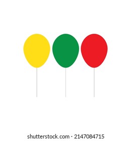 Ballonsymbol, Vektorgrafik-Design