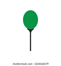 Ballon-Symbol, Vektorgrafik-Logo-Design
