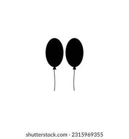 balloon icon vector illustration on white background