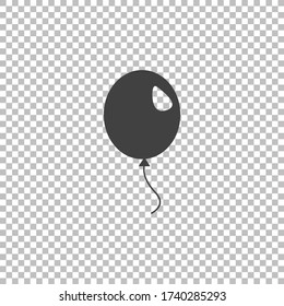 Symbol Balloon Vektor-Abbildung.Luft-Ballonzeichen