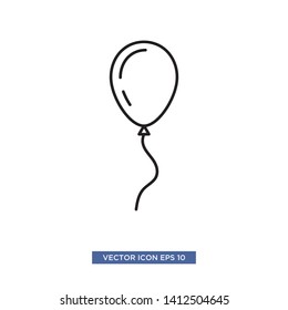 balloon icon vector illustration template