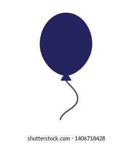 Balloon icon vector. Mobile concept and web design