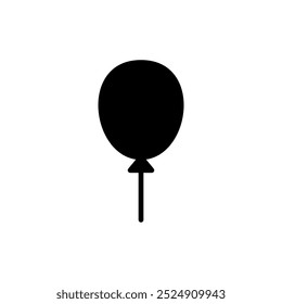 Vetor de ícone de balão. Sinal e símbolo de balão de festa