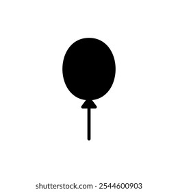 Ballon-Icon-Vektor. Partyballon-Zeichen und -Symbol