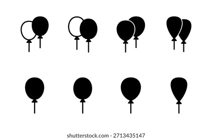 Icono de globo Vector. Signo y símbolo del globo del partido