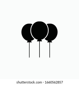 balloon icon vector sign symbol isolated