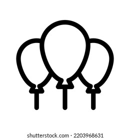 Balloon Icon Vector Symbol Design Illustration