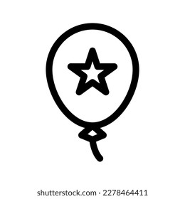 Balloon Icon Vector Symbol Design Illustration