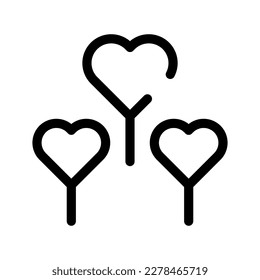 Balloon Icon Vector Symbol Design Illustration