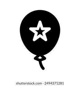 Balloon Icon Vector Symbol Design Illustration