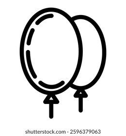 Balloon icon vector for your needs