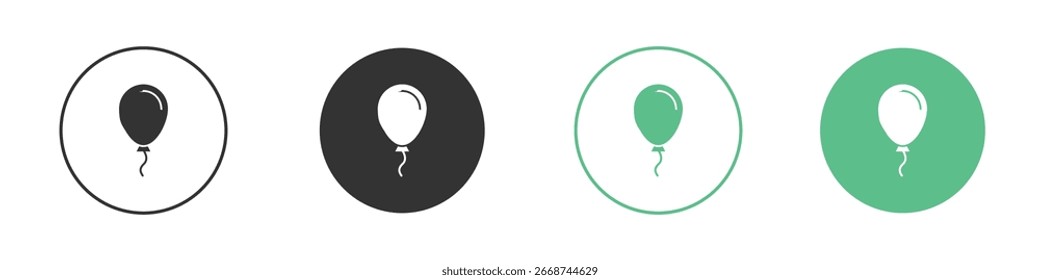 Balloon icon for your website or app. eps10
