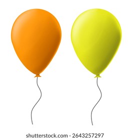 balloon illustration for birthday, celebration, new year or other design assets