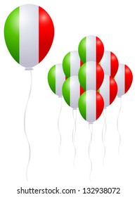 Balloon Italian Flag