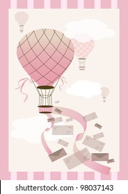 Balloon with letters