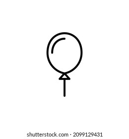 Balloon Line Icon Design Concept For Web And UI, Simple Icon For Your Project.
