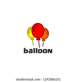 Balloon Logo Design Stock Vector (Royalty Free) 1191006151 | Shutterstock