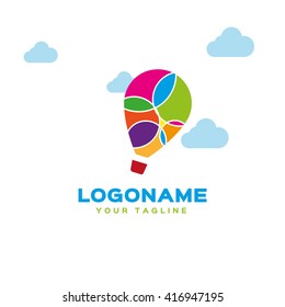 Balloon Logo Template