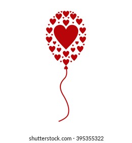 Balloon and Love Symbol
