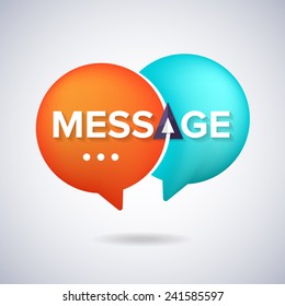 Balloon Message Headline Icon Stock Vector (Royalty Free) 241585597 ...