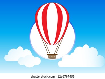 Balloon on the sky