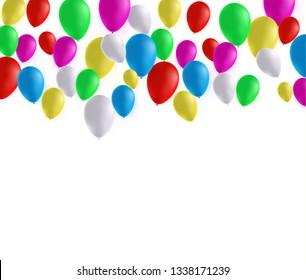 Balloon on a transparent background. Festive rubber ball filled with helium.