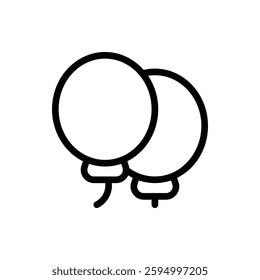 Balloon Outline Icon. Balloon Icon